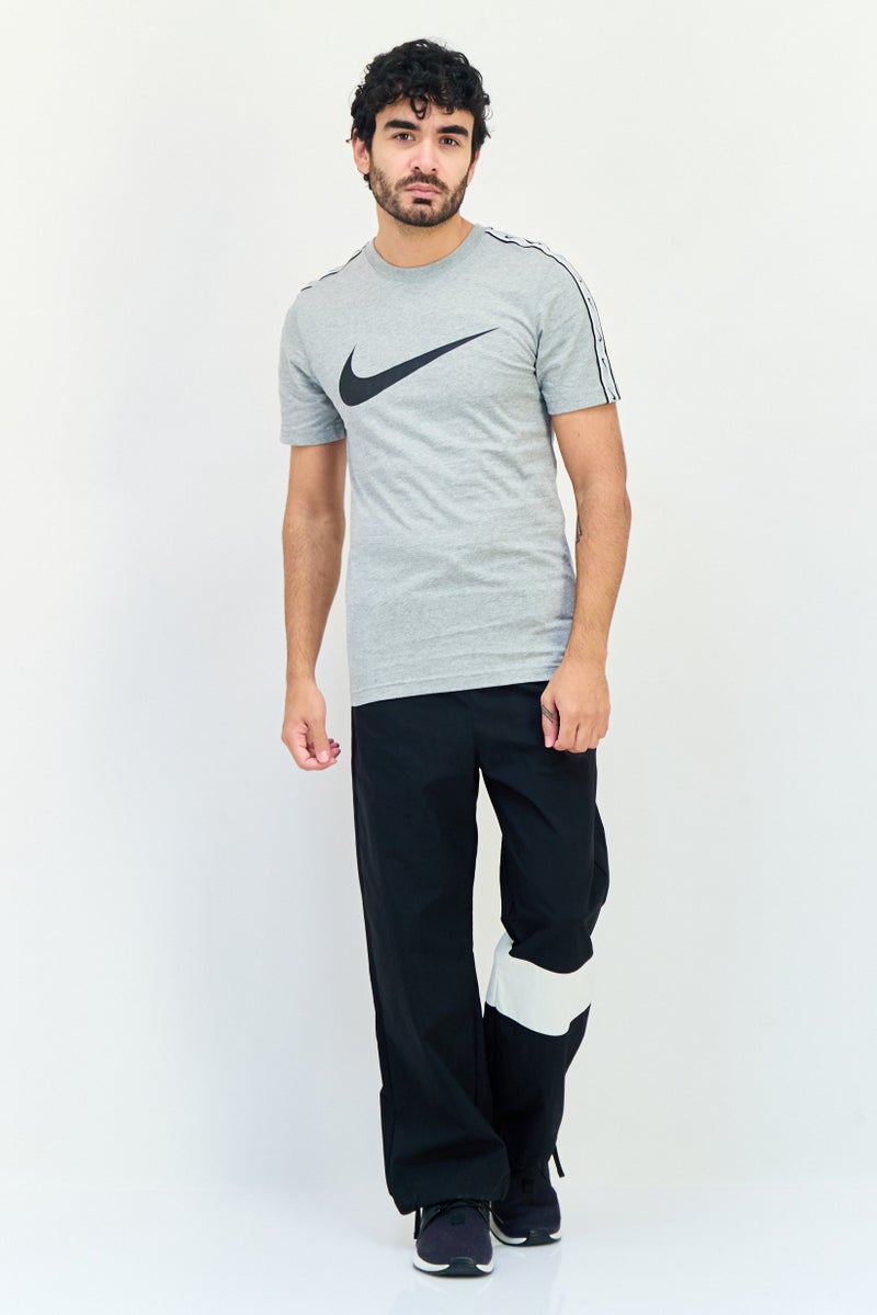 Nike Men Sportswear Fit Short Sleeve Outdoor T-Shirt, Grey - Image 2